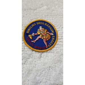 Circus World Ringling Bros. Barnum Patch Vintage